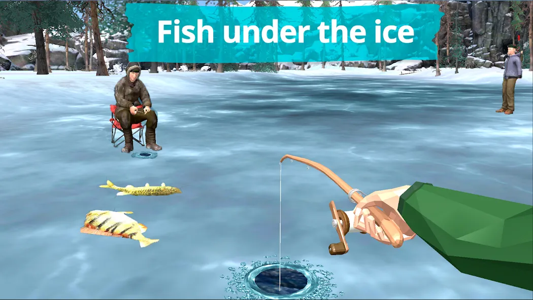 Fishing in the Winter. Lakes — скриншот 1