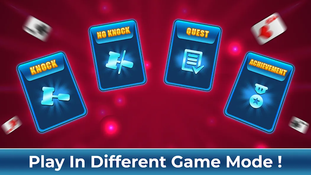 Tonk Rummy Card Game — скриншот 1