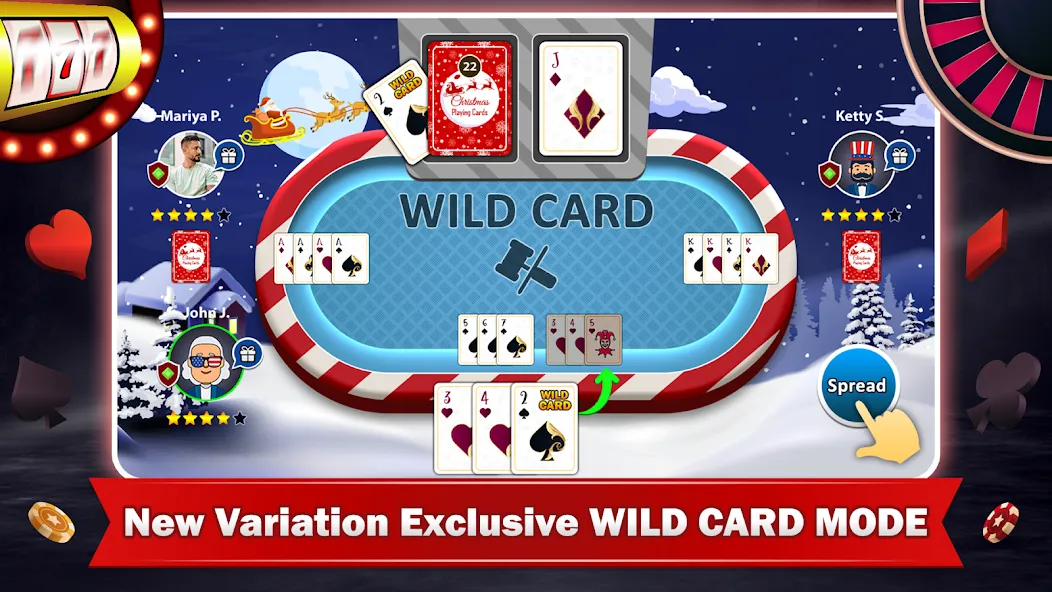 Tonk Multiplayer Card Game — скриншот 4