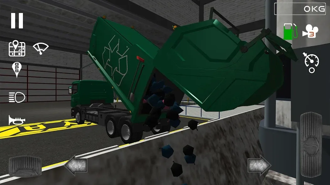 Trash Truck Simulator — скриншот 3