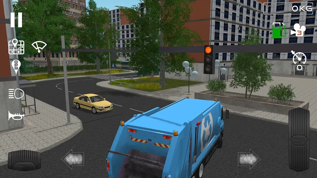 Trash Truck Simulator — скриншот 4