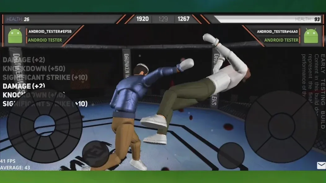 Drunken Wrestlers 2 — скриншот 1