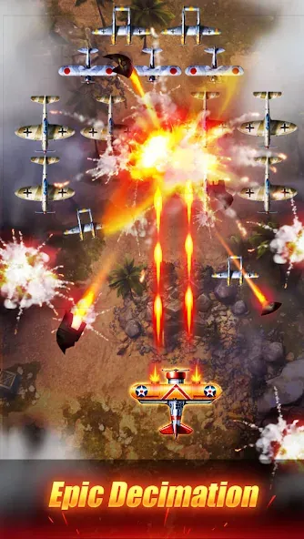 Sky Survivor: WWII Aircraft Sh — скриншот 1