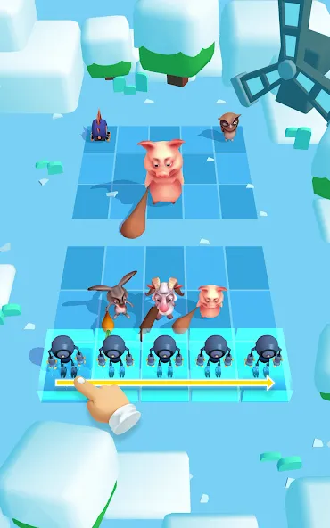 Animal Merge - Evolution Games — скриншот 2