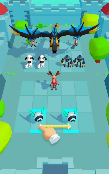 Animal Merge - Evolution Games — скриншот 4