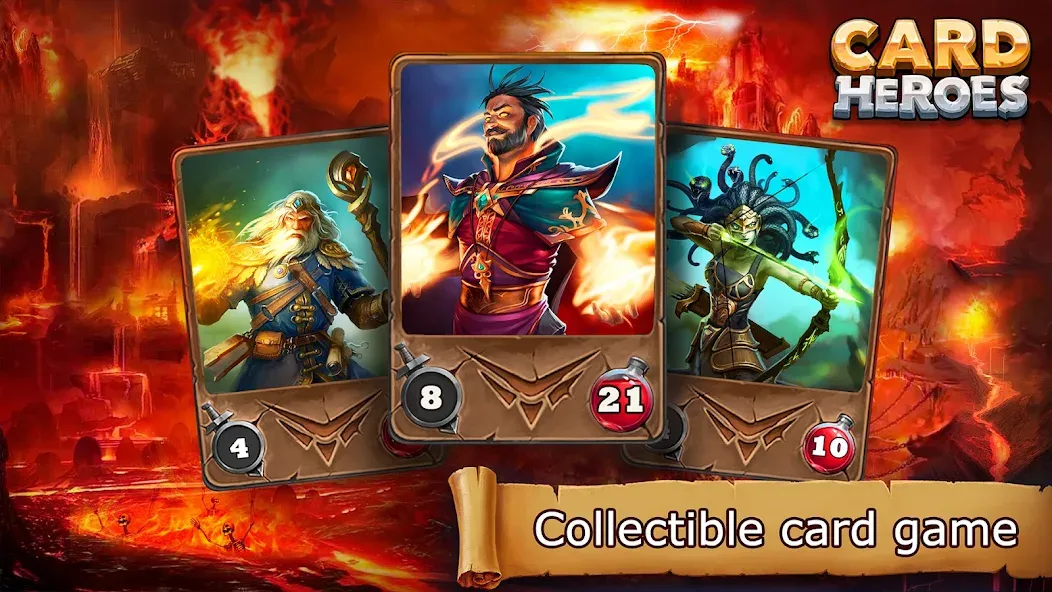 Card Heroes: TCG/CCG deck Wars — скриншот 1 Card Heroes: TCG/CCG deck Wars — скриншот 1