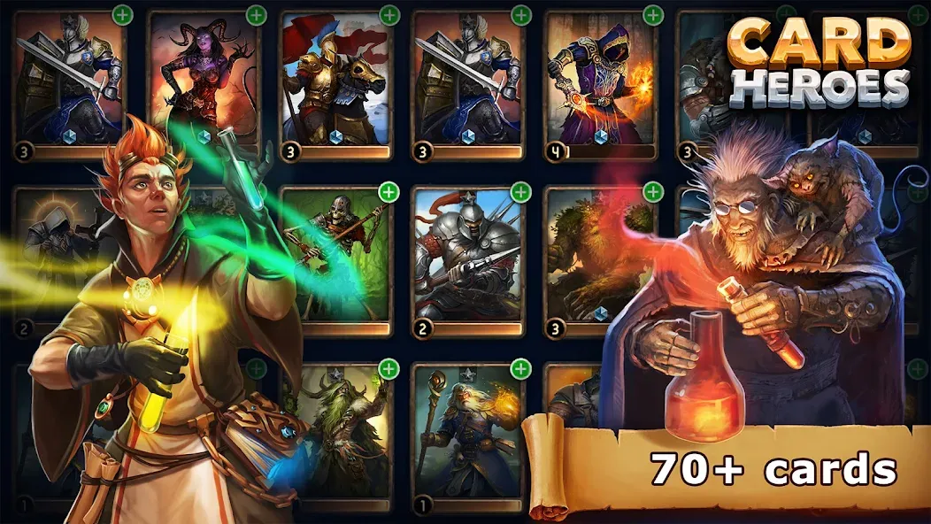 Card Heroes: TCG/CCG deck Wars — скриншот 2 Card Heroes: TCG/CCG deck Wars — скриншот 2