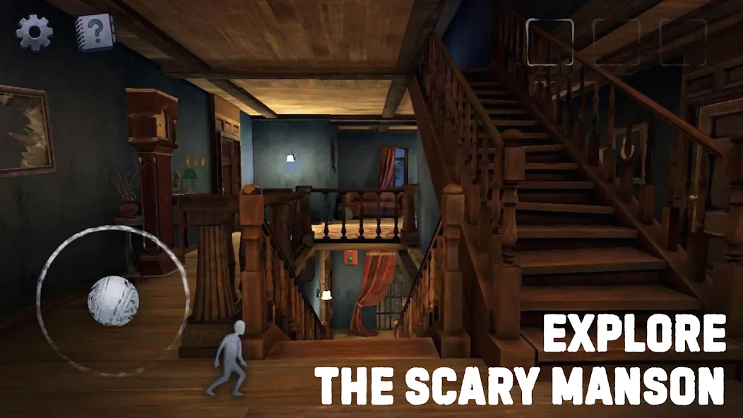 Scary Mansion: Horror Game 3D — скриншот 2
