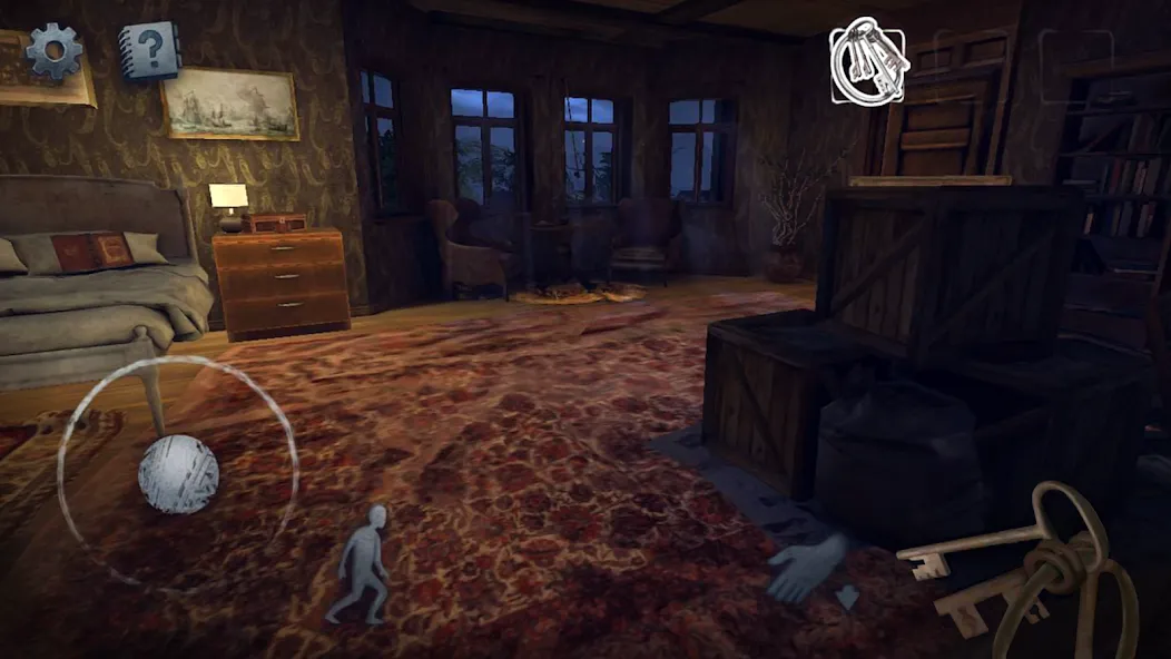 Scary Mansion: Horror Game 3D — скриншот 3