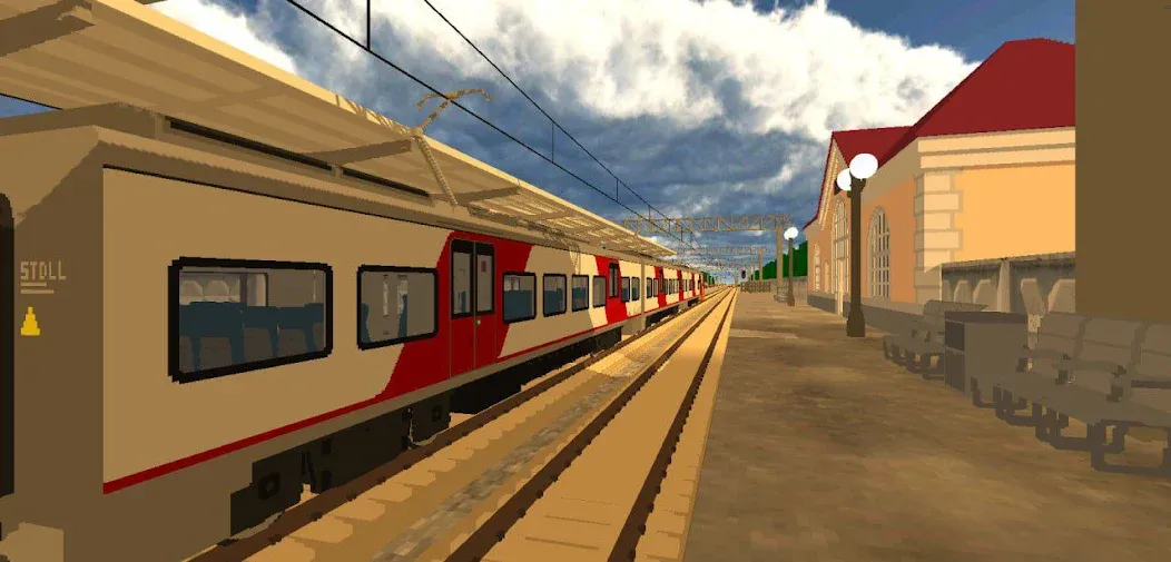 SkyRail - симулятор поезда СНГ — скриншот 4 SkyRail - симулятор поезда СНГ — скриншот 4