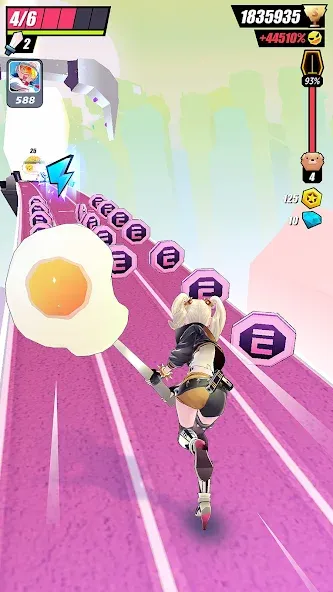 Slash & Girl - Endless Run — скриншот 5