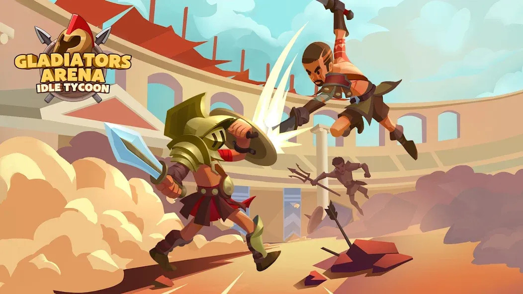 Gladiators Arena: Idle Tycoon — скриншот 1