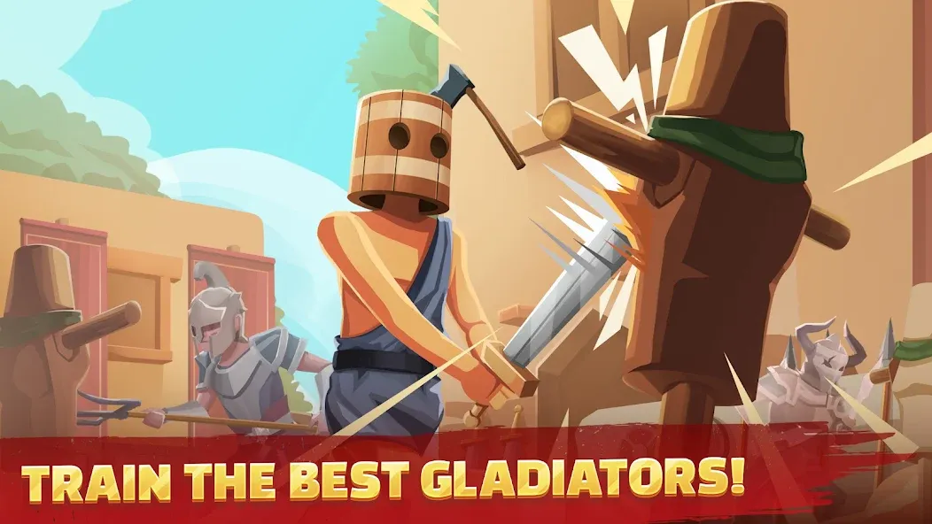 Gladiators Arena: Idle Tycoon — скриншот 2