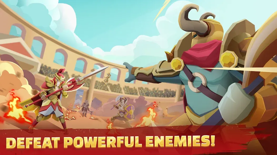 Gladiators Arena: Idle Tycoon — скриншот 3