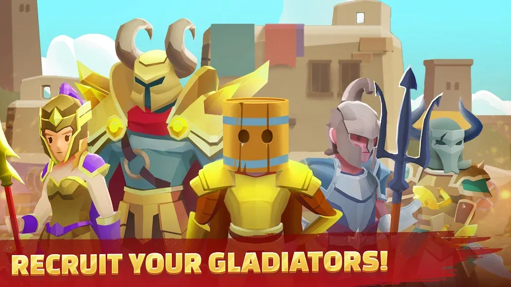 Gladiators Arena: Idle Tycoon — скриншот 5