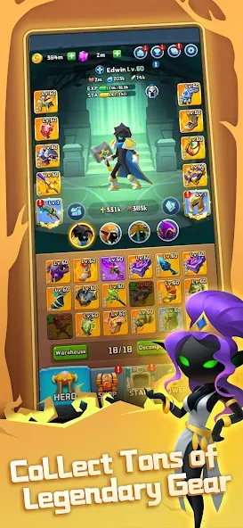 Chest Adventure: Idle RPG — скриншот 3 Chest Adventure: Idle RPG — скриншот 3