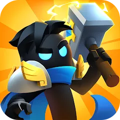 Взломанная Chest Adventure: Idle RPG — Много денег