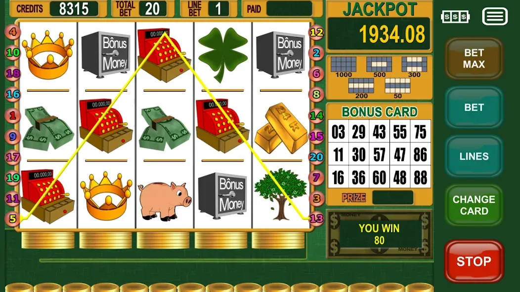 Money Slot Machine — скриншот 4