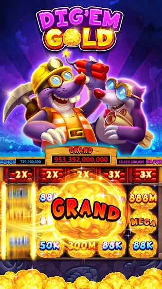 Fat Cat Casino - Slots Game — скриншот 1 Fat Cat Casino - Slots Game — скриншот 1