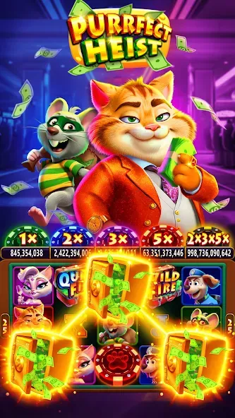 Fat Cat Casino - Slots Game — скриншот 3 Fat Cat Casino - Slots Game — скриншот 3