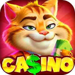 Скачать Fat Cat Casino - Slots Game — Модификация Много денег и бесконечные вращения