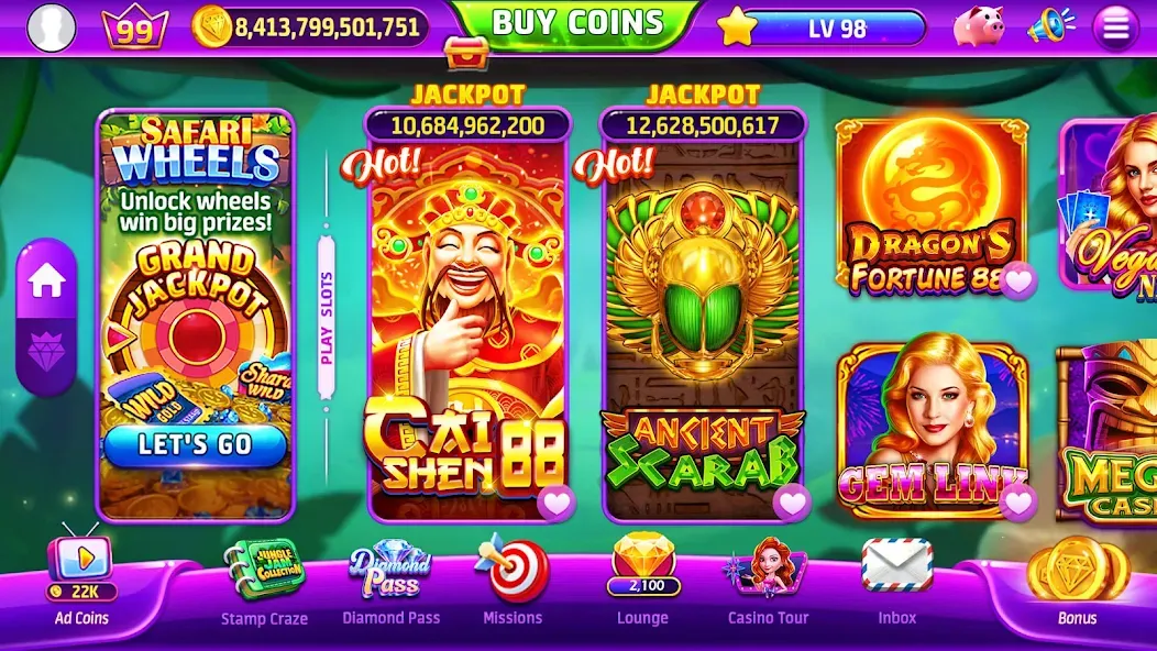 Golden Casino - Slots Games — скриншот 2