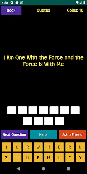 Quiz For SW Fans — скриншот 4 Quiz For SW Fans — скриншот 4