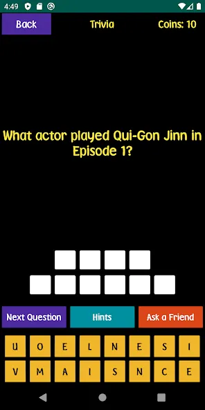 Quiz For SW Fans — скриншот 5