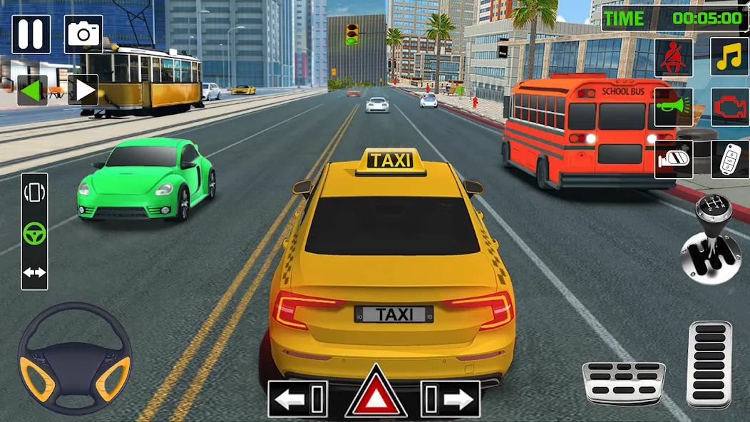 City Taxi Games-Taxi Car Games — скриншот 4