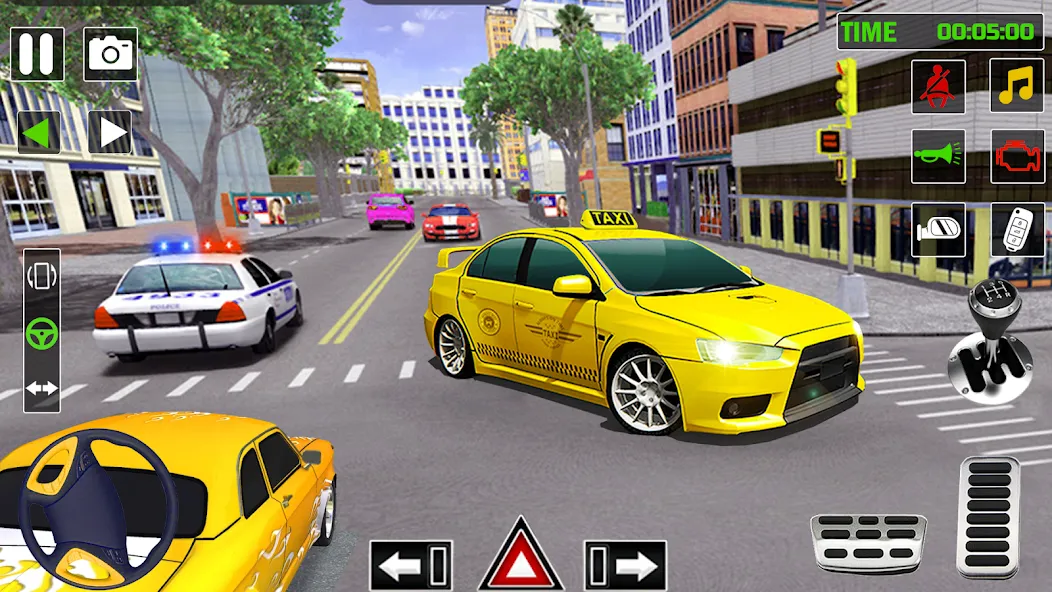 City Taxi Games-Taxi Car Games — скриншот 5