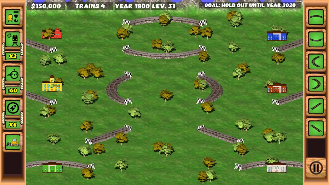 My Railroad: train and city — скриншот 1