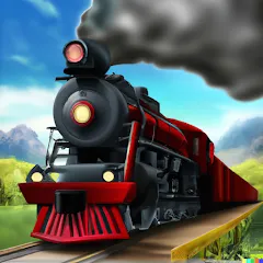 Скачать взломанную My Railroad: train and city — Много денег