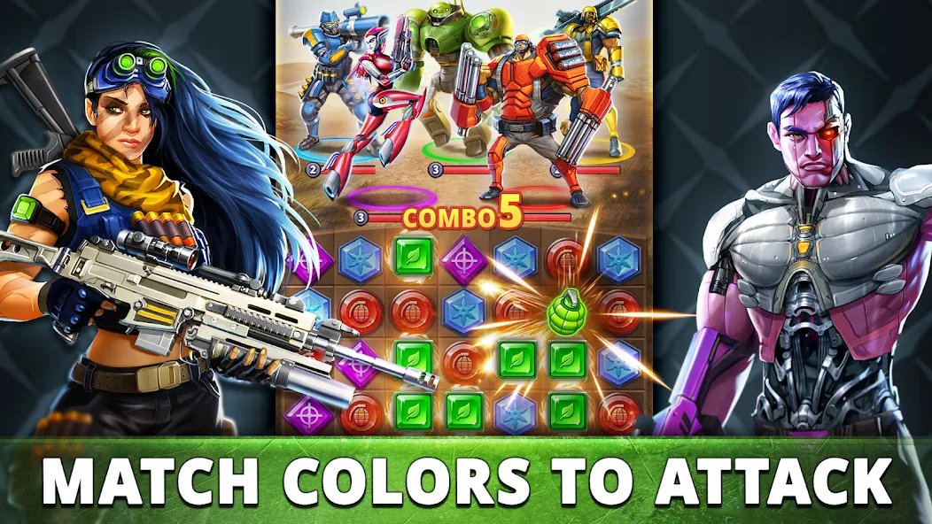 Puzzle Combat: Match-3 RPG — скриншот 4