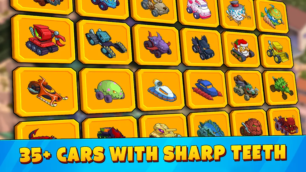 Car Eats Car 3 Hill Climb Race — скриншот 3