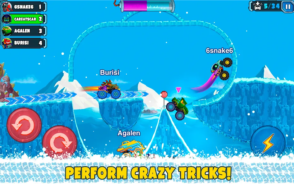 Car Eats Car Multiplayer Race — скриншот 5