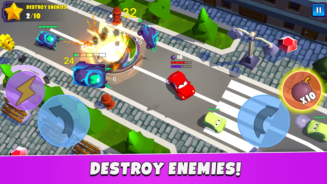 Car Eats Car 5 - Battle Arena — скриншот 1