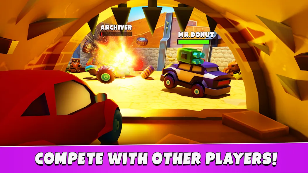 Car Eats Car 5 - Battle Arena — скриншот 2