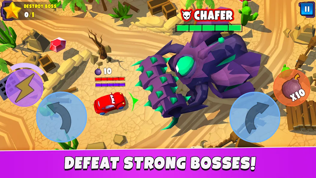 Car Eats Car 5 - Battle Arena — скриншот 4