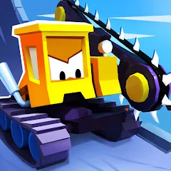 Car Eats Car 5 - Battle Arena MOD на Андроид — Много денег и кристаллов