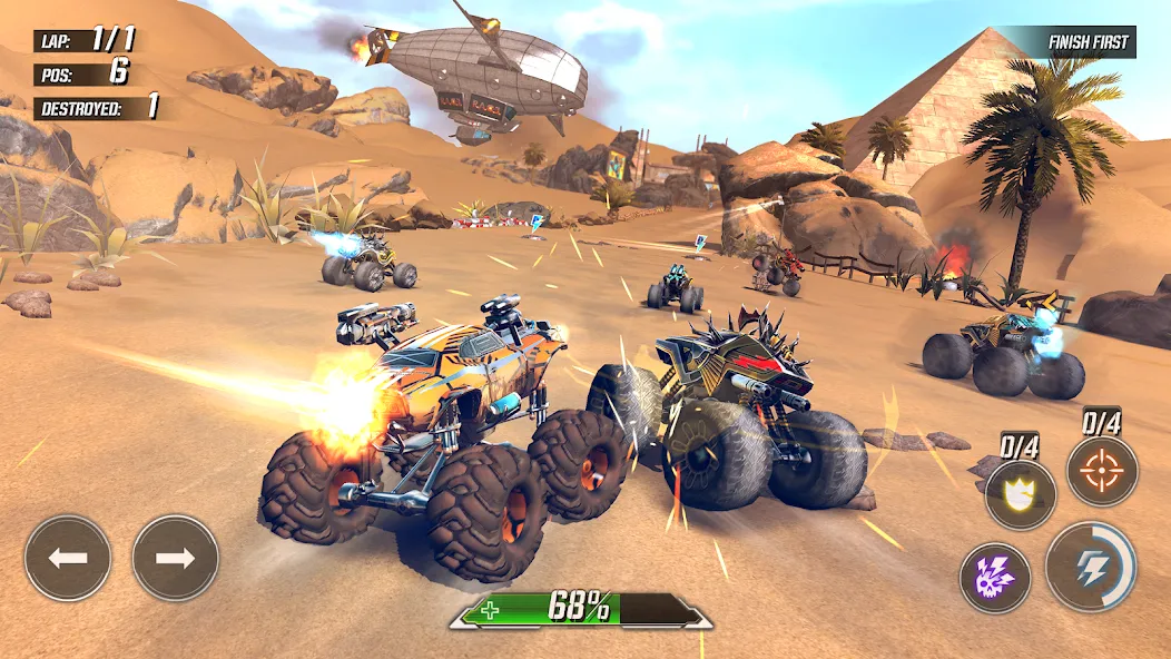 RACE: Rocket Arena Car Extreme — скриншот 1
