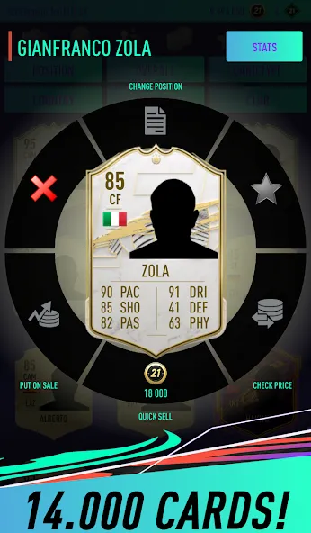 Pack Opener for FUT 21 — скриншот 4 Pack Opener for FUT 21 — скриншот 4