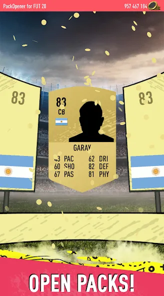 Pack Opener for FUT 20 by SMOQ — скриншот 1