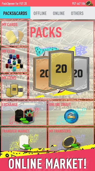 Pack Opener for FUT 20 by SMOQ — скриншот 2