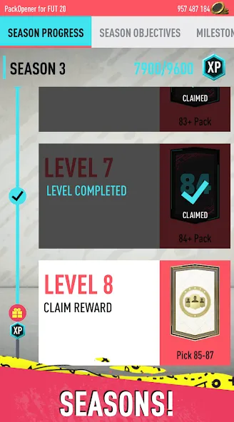 Pack Opener for FUT 20 by SMOQ — скриншот 5