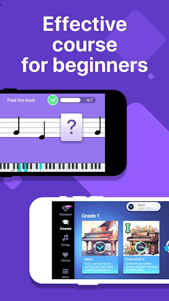 Simpia: Learn Piano Fast — скриншот 2