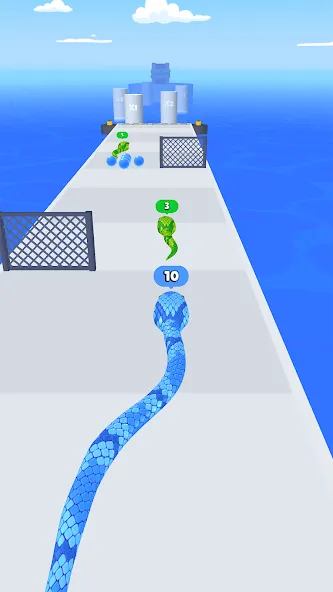 Snake Run Race・3D Running Game — скриншот 1