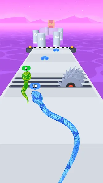 Snake Run Race・3D Running Game — скриншот 3