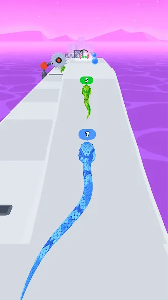 Snake Run Race・3D Running Game — скриншот 5