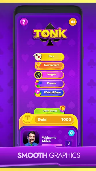 Tonk - Classic Card Game — скриншот 2