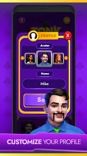 Tonk - Classic Card Game — скриншот 5